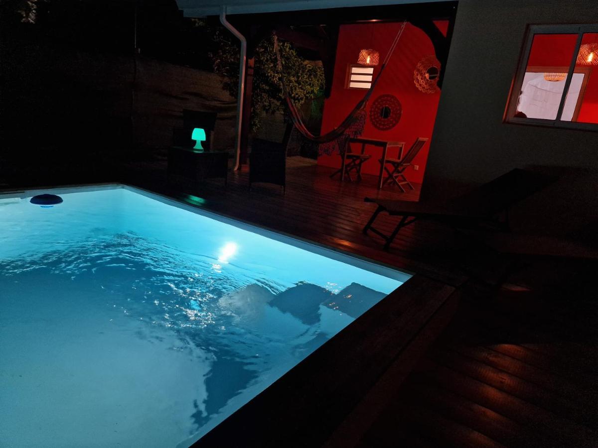 Le Jeipur Villa Vue Mer Piscine Privee 圣弗朗索瓦 外观 照片